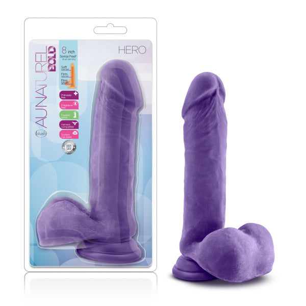Au Naturel Bold Hero 8 In Dildo