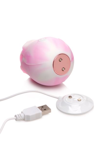 Gossip Rose 10x Silicone Clit Suction Stimulator Swirl