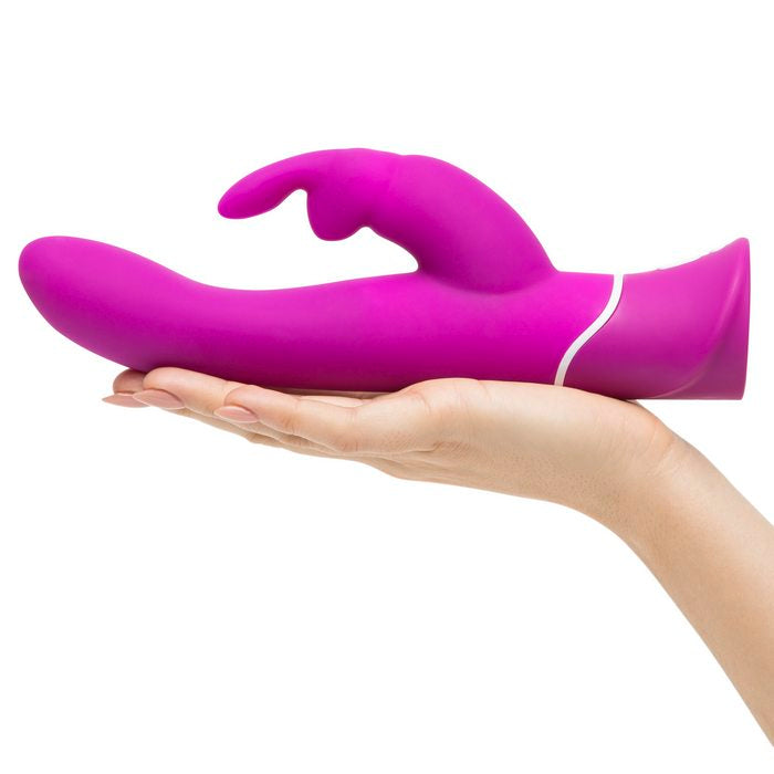 Happy Rabbit 2 Natural Purple Usb Rechargeable