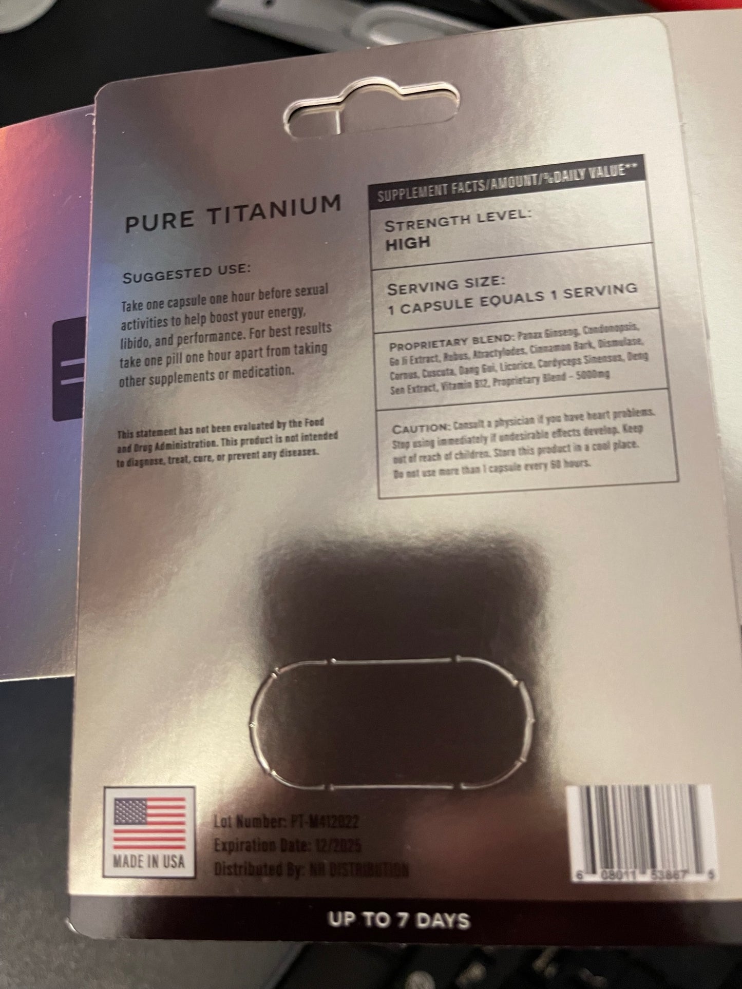 Rhino Pure Titanium 1pc