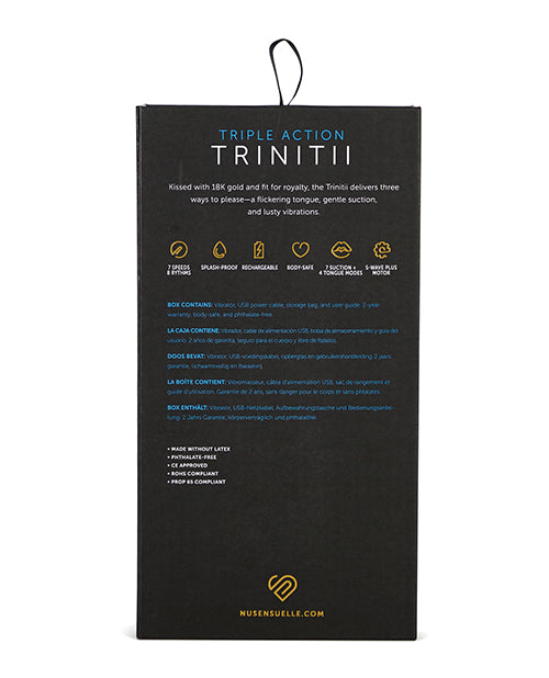 Sensuelle Trinitii 18k Gold Black