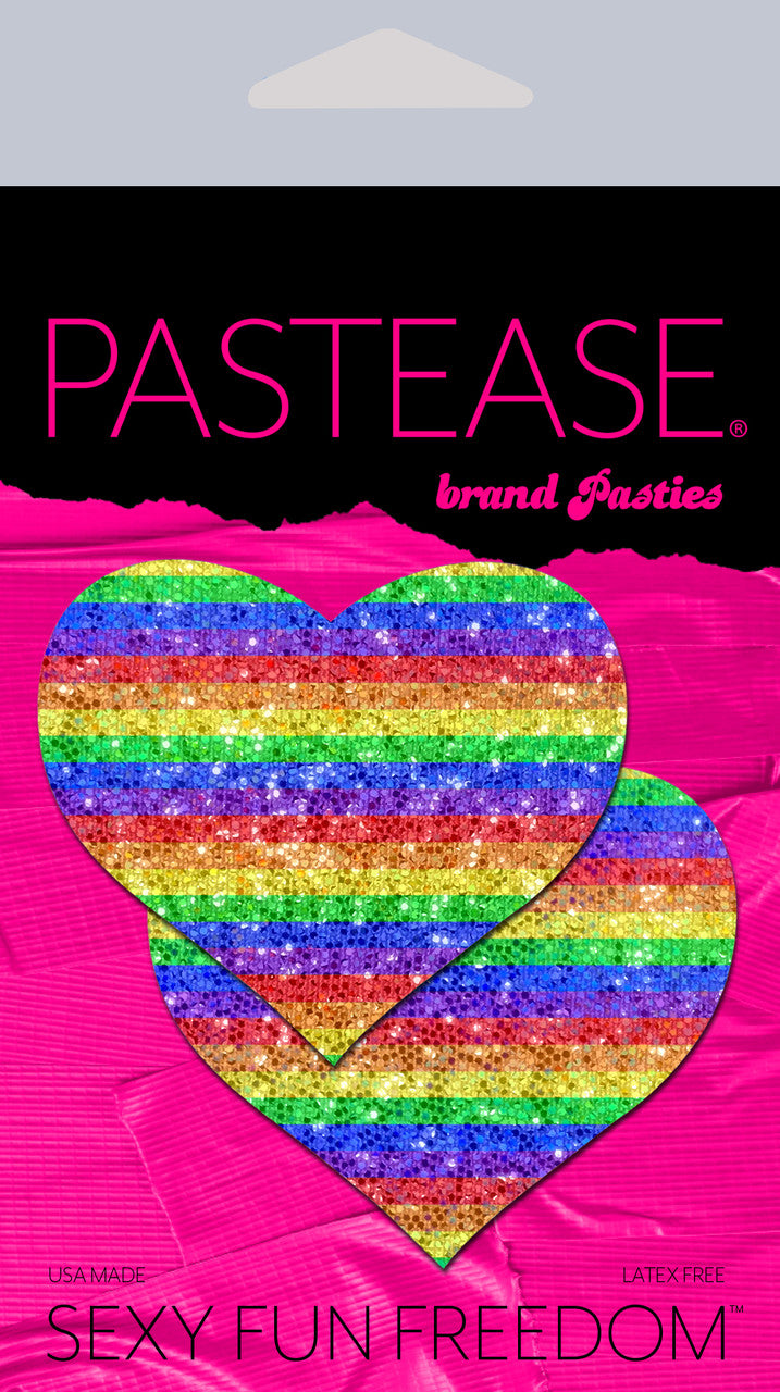 Pastease Glitter Rainbow Heart