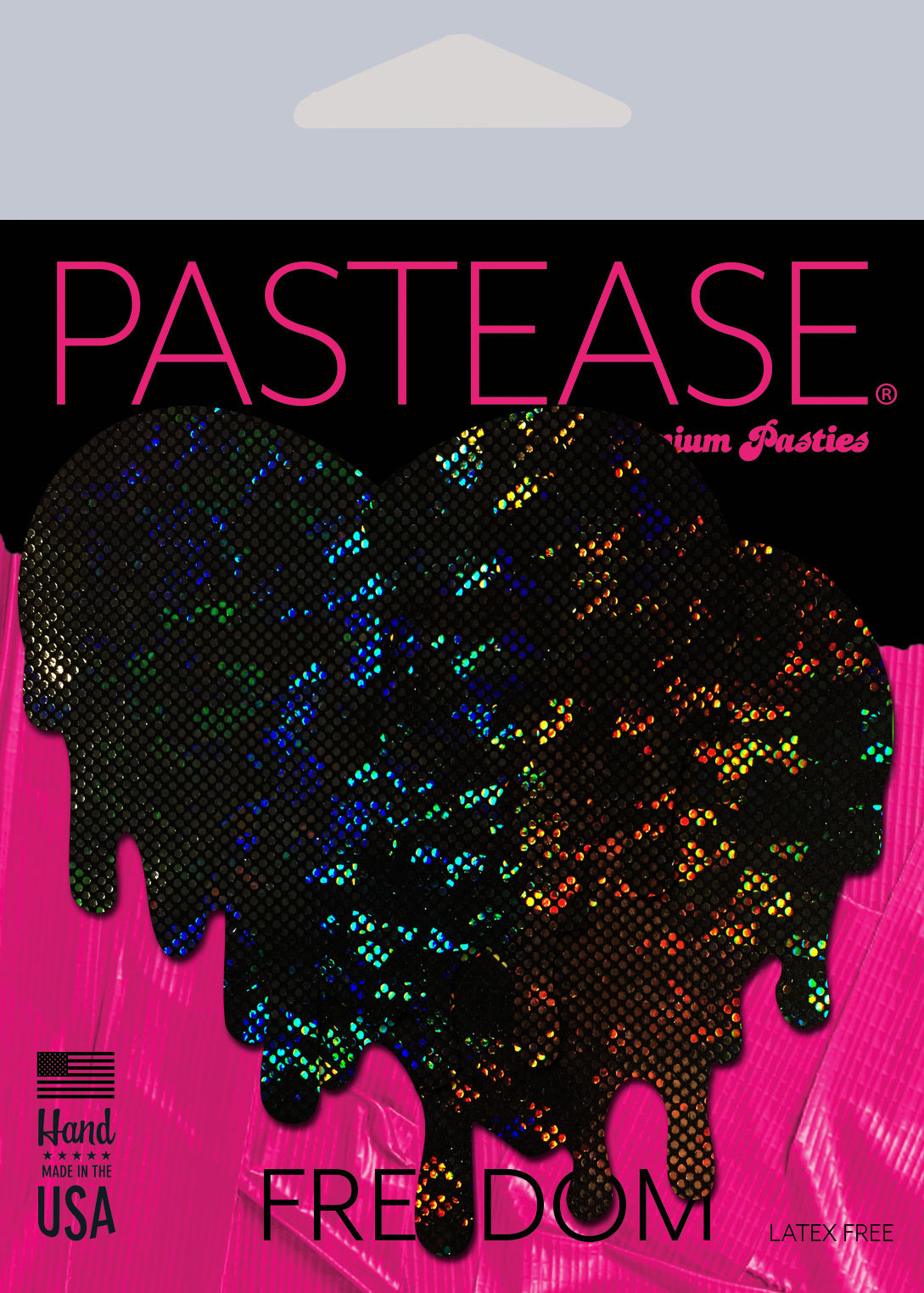 Pastease Melty Heart Disco Ball Black