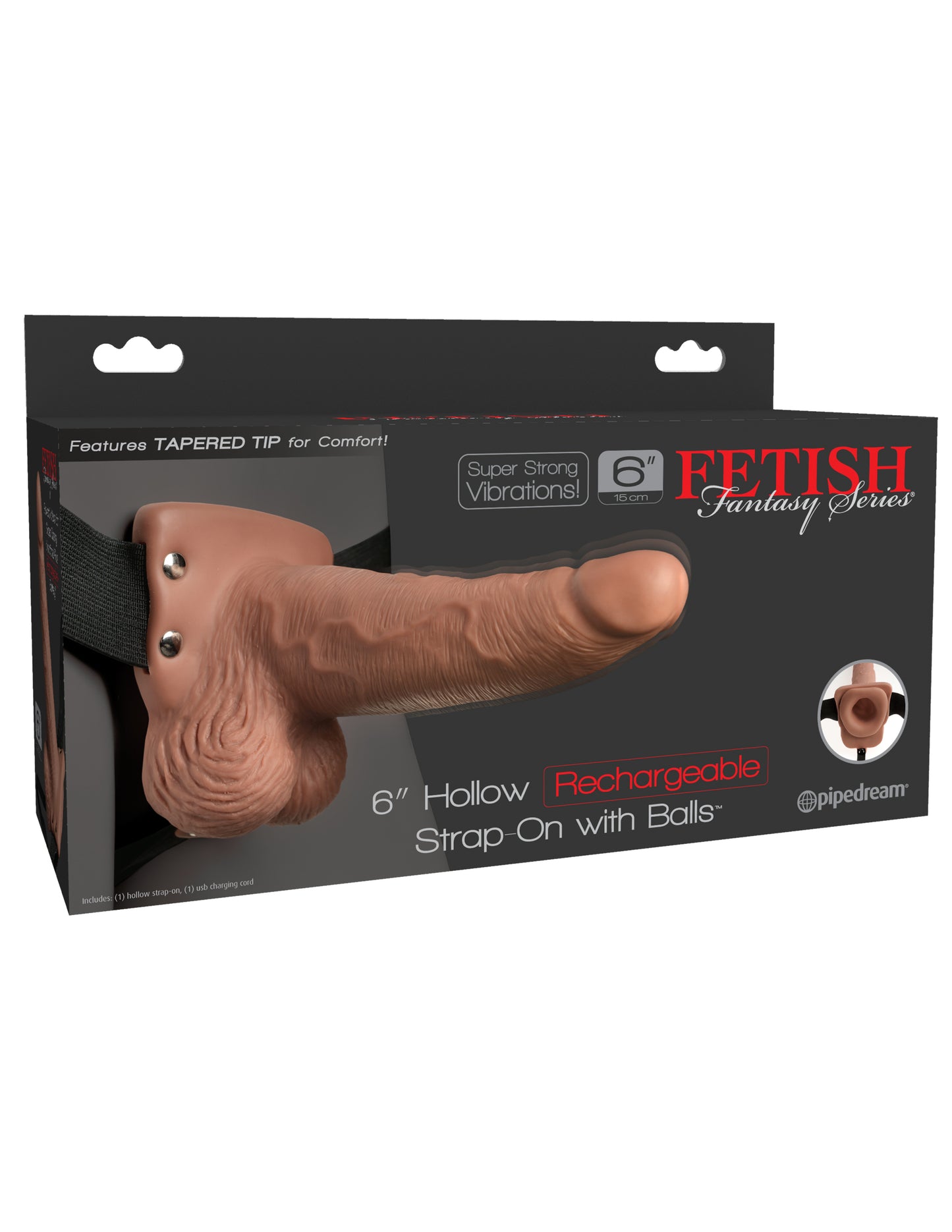 Fetish Fantasy In Hollow Rechargeable Strap-on