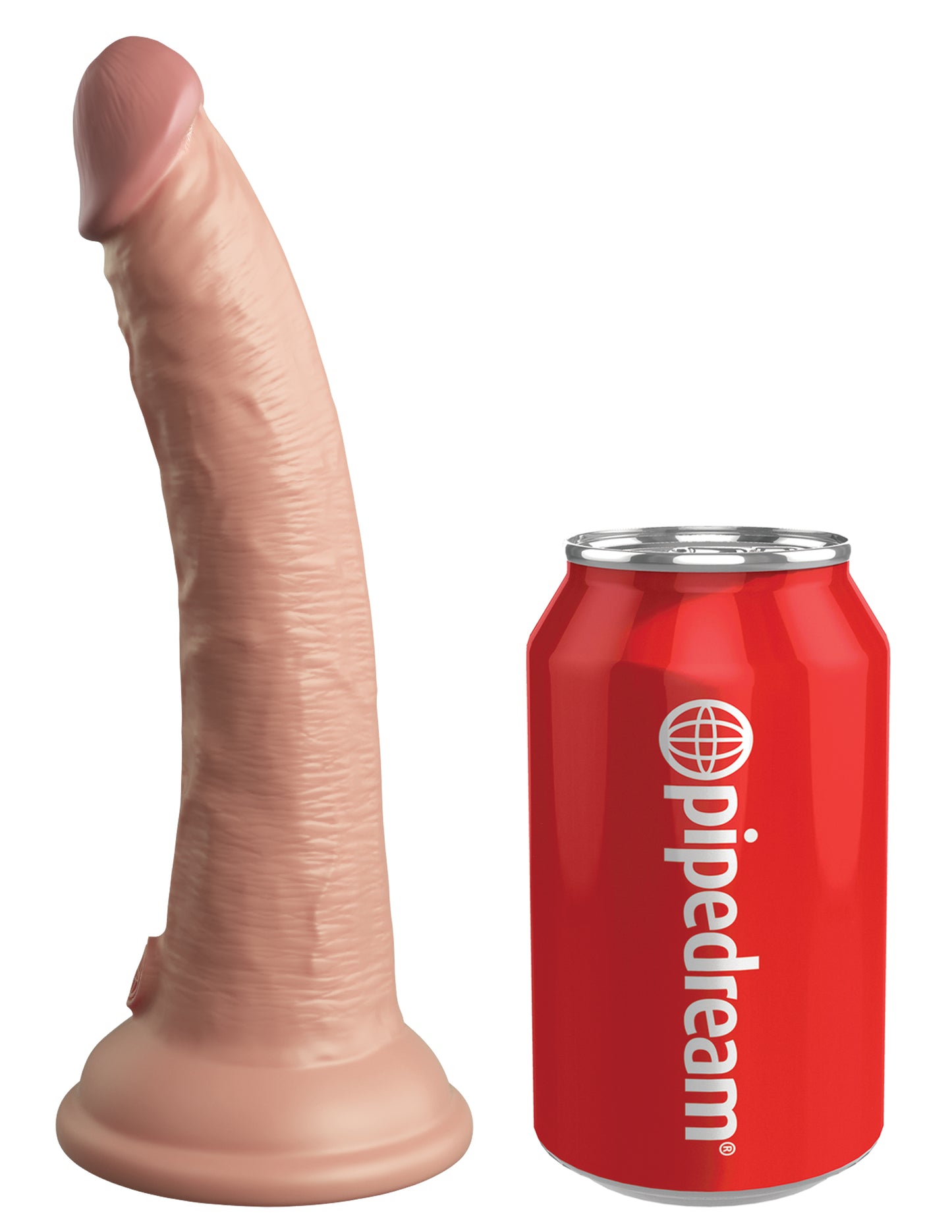 King Cock Elite 7 In Vibrating Dual Density