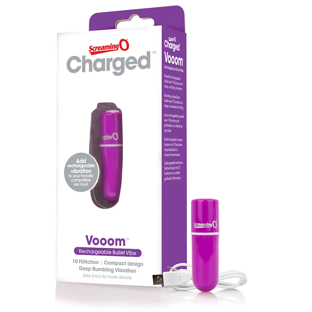 Screaming O Charged Vooom Rechargeable Bullet Vibe