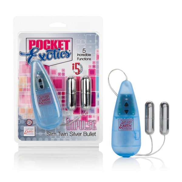 Pocket Exotic Impulse Pocket Pack Slim Twin Bullets