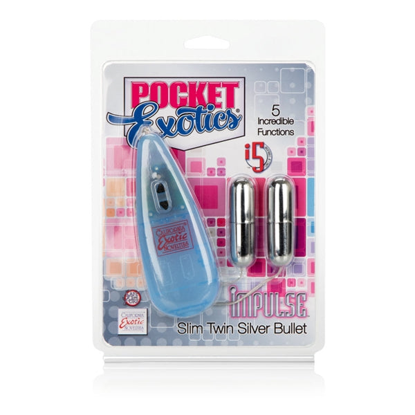 Pocket Exotic Impulse Pocket Pack Slim Twin Bullets