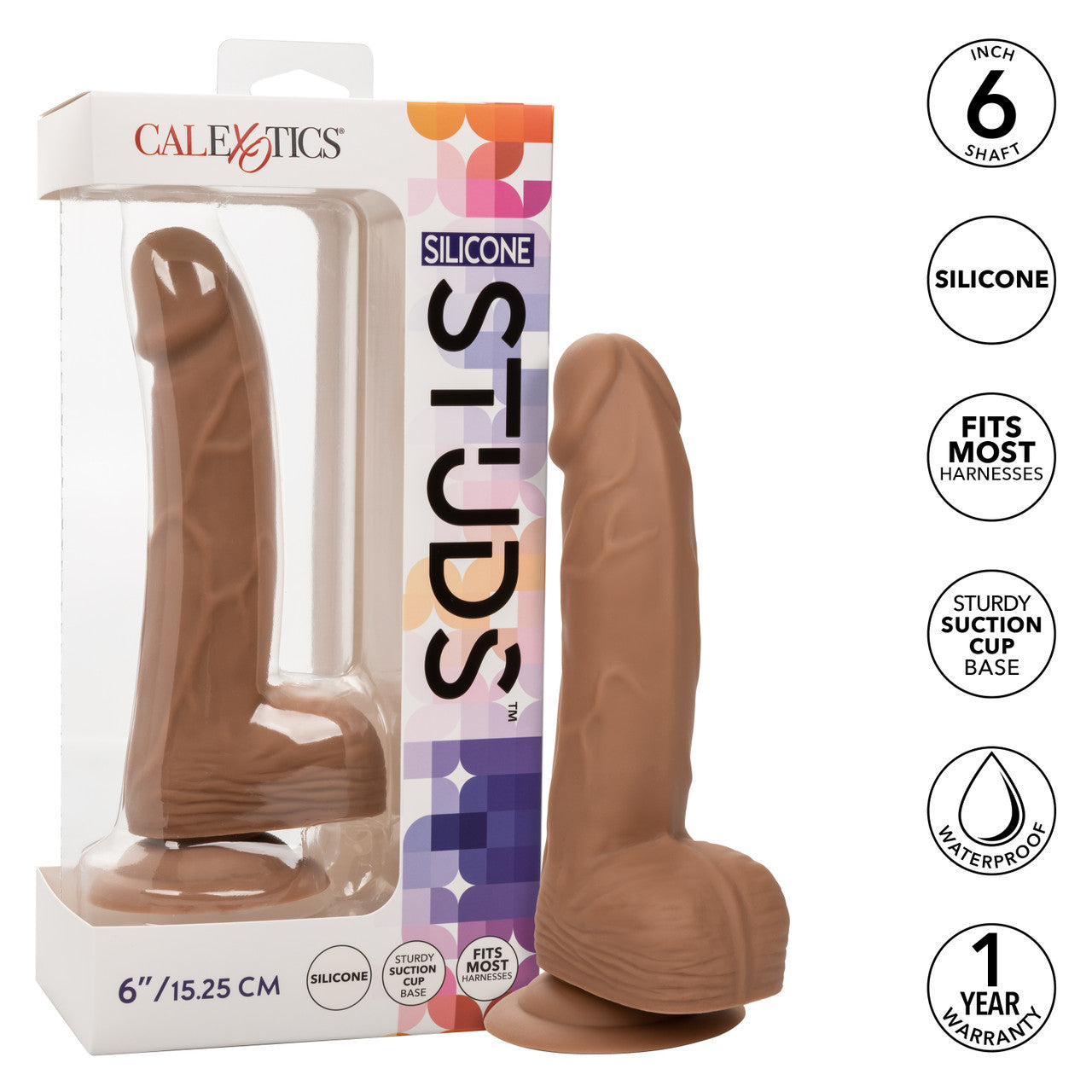 Silicone Studs 6in
