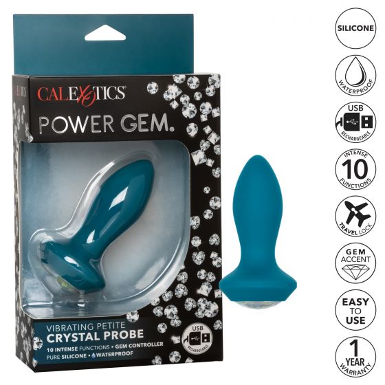 Power Gem Vibrating Petite Crystal Probe-