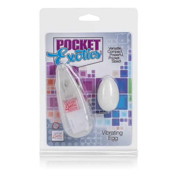 Pocket Exotic Egg Ivory Multi Speed