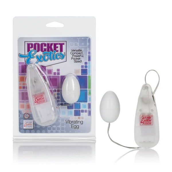 Pocket Exotic Egg Ivory Multi Speed