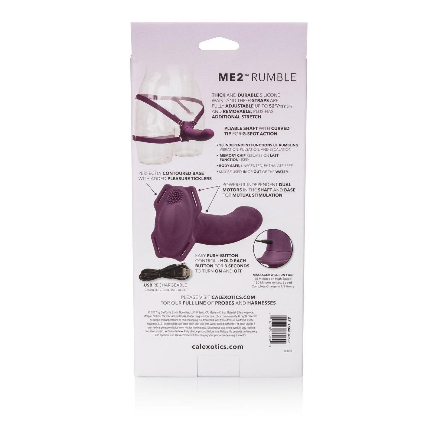 Me2 Rumbler Strap On Harness (boxed)