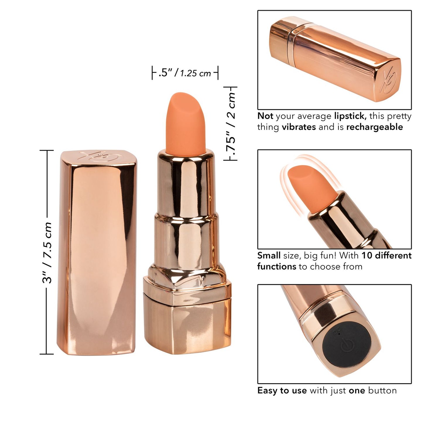 Hide & Play Rechargeable Lipstick
