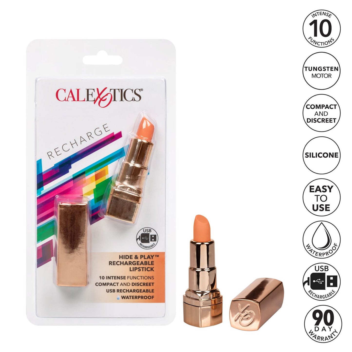 Hide & Play Rechargeable Lipstick