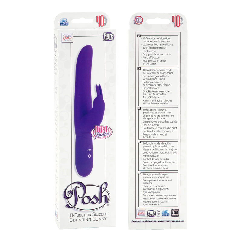 Posh 10 Function Bounding Bunny