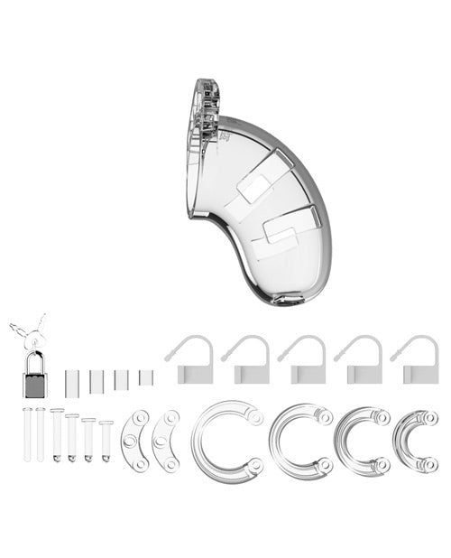 Mancage Chastity 3.5in Transparent Model 01