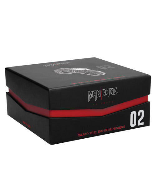 Mancage Chastity 3.5in Transparent Model 02