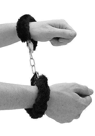 Beginner's Furry Handcuffs W/ Quick Release Button
