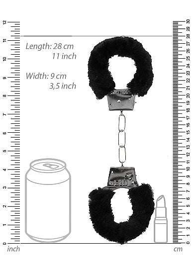 Beginner's Furry Handcuffs W/ Quick Release Button