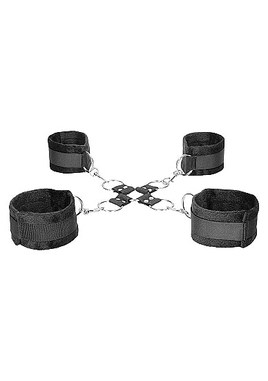 Velcro Hogtie With Hand And Ankle Cuffs