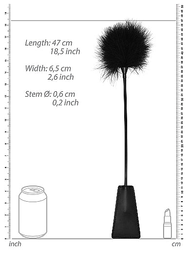 Crop With Feather Tickler