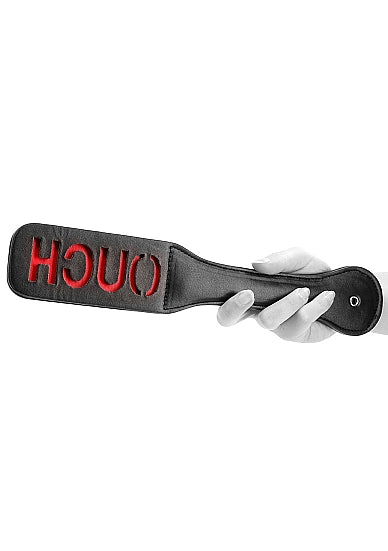 Bonded Leather Paddle Ouch" "