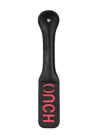 Bonded Leather Paddle Ouch" "