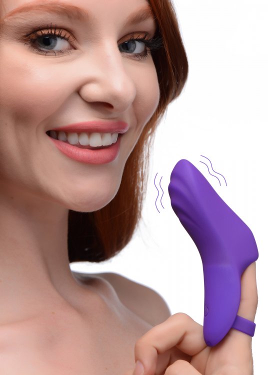 Frisky 7x Finger Bang'her Pro Finger Vibe Purple