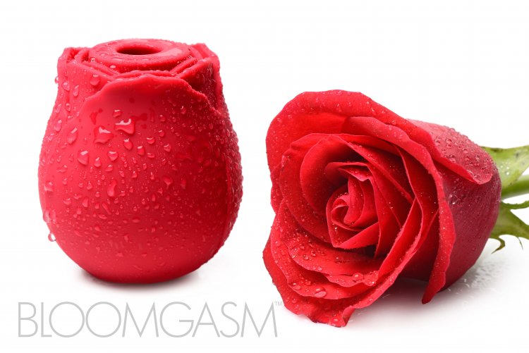 Inmi Bloomgasm Wild Rose 10x Suction Clit Stimulator