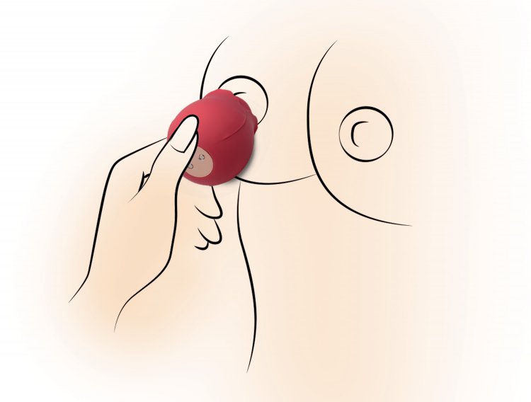 Inmi Bloomgasm Wild Rose 10x Suction Clit Stimulator