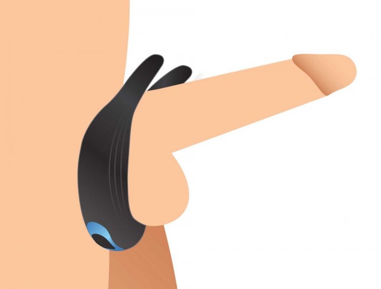 Trinity Men Cock Viper Dual Stim Cock Ring