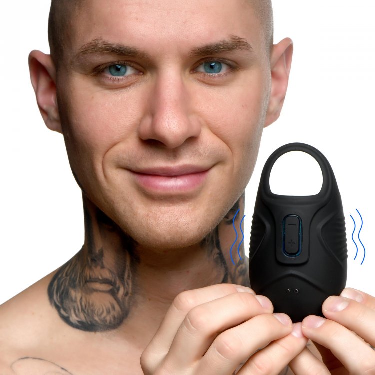 Trinity Men Vibrating Silicone Ball Sack