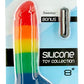 Addiction 100% Silicone Justin 8 Rainbow "