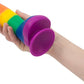 Addiction 100% Silicone Justin 8 Rainbow "