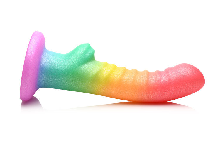 Simply Sweet 6.5in Rainbow Dildo