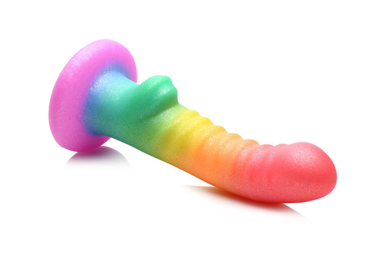 Simply Sweet 6.5in Rainbow Dildo