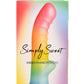 Simply Sweet 6.5in Rainbow Dildo