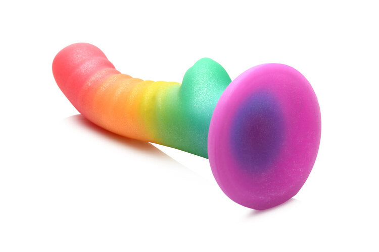 Simply Sweet 6.5in Rainbow Dildo