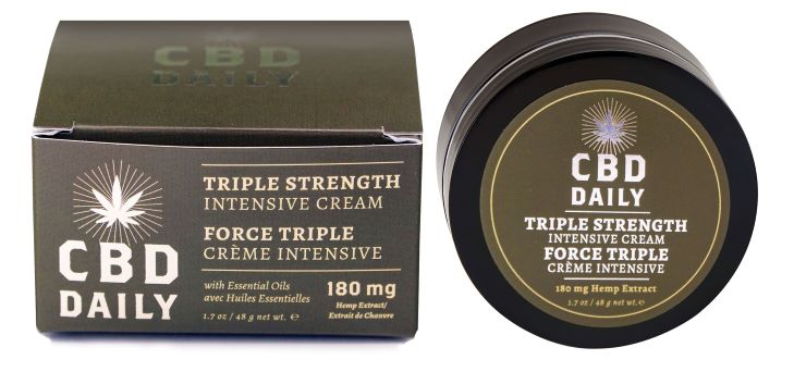 Cbd Daily Intensive Cream Triple Strength 1.7oz