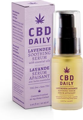 Cbd Daily Soothing Serum In Lavender 20 Ml