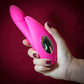 Leah Rechargeable Silicone Rabbit Massager Neon Pink