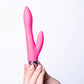 Victoria Rechargeable Silicone Dual Vibe Neon Pink