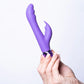 Hailey Silicone Rabbit Purple