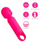 Dolly Pink Silicone Mini Wand Rechargeable