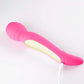 Zoe Rechargeable Dual Vibrating Wand Hot Pink