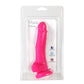 Billee 7 Realistic Silicone Dong Neon Pink "