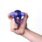 Casey Rechargeable Vibrating Erection Enhancer Ring Purple