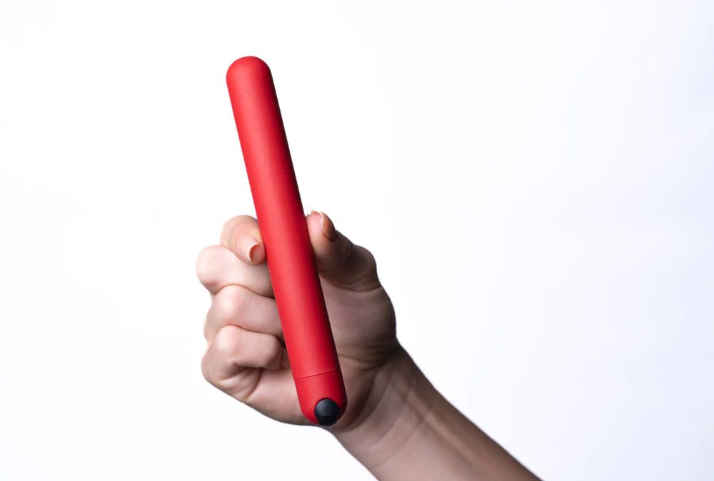 Abbie Long Rechargeable Bullet Red