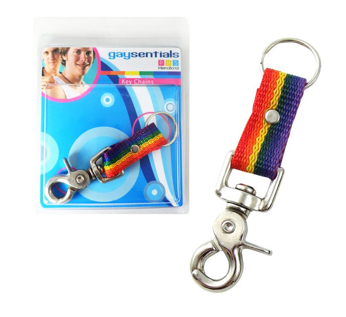 Nylon Key Tag W/scissor Snap